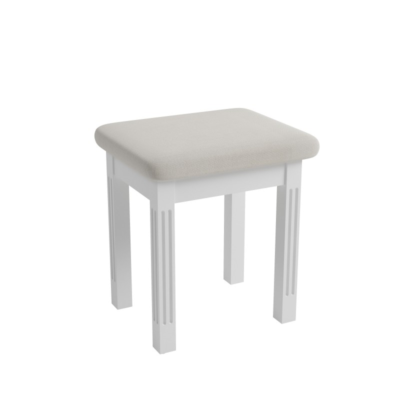 DC BP Stool Classic White